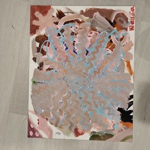 Canvas hand painted art